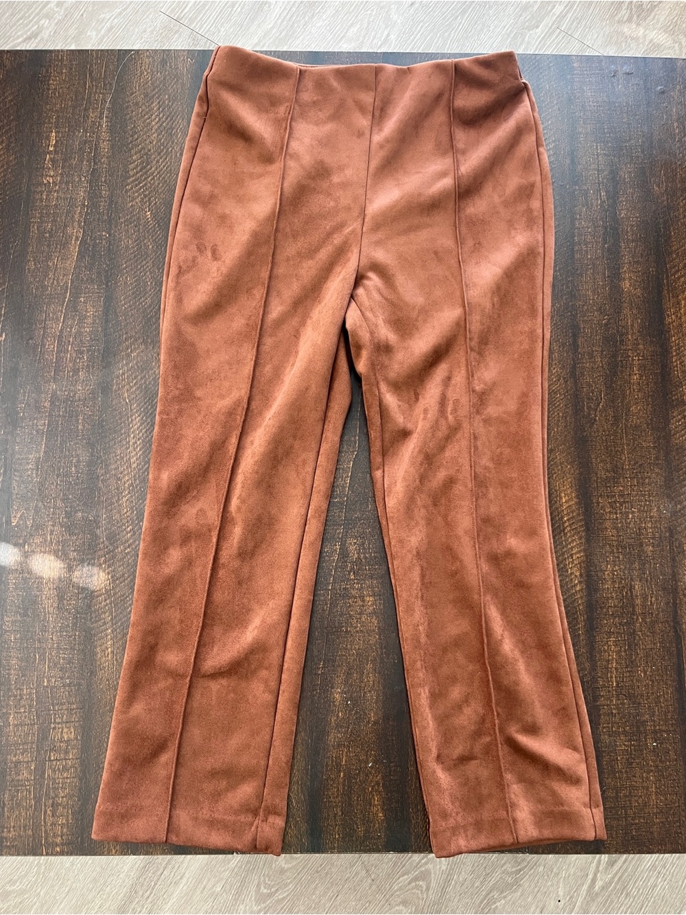 Rafaella Faux Suede Stretch Pant